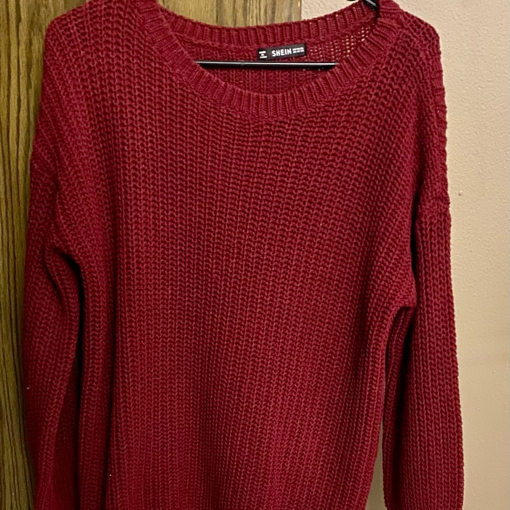 SHEIN chunky sweater. *Size: One size fits all.